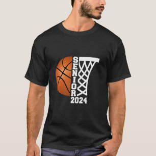 Graduate Senior Class of 2024 Basketball Player Gr T-Shirt