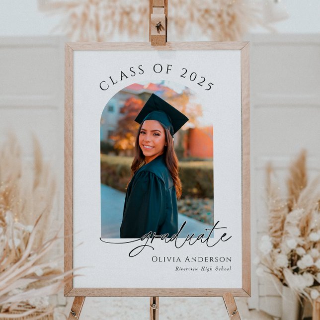 Graduate Welcome Sign with Photo  (Creator Uploaded)