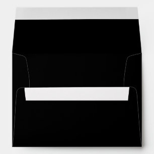 Graduate White Typography Graduation Black Envelope