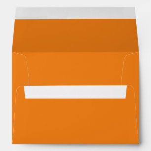 Graduate White Typography Graduation Orange Envelope