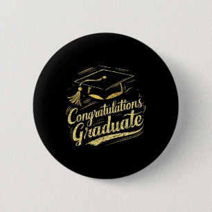 Graduate You Did It Cl Of 2024 Graduation 6 Cm Round Badge