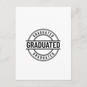 Graduated Postcard