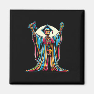 Graduated Skeleton 2025 Graduation Cl Of 2025 Seni Magnet