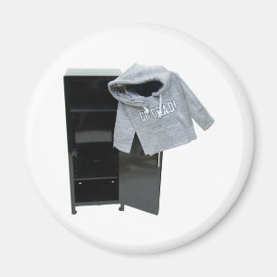 GraduateHoodieLocker051009 Magnet