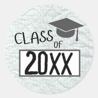 Graduating Class of 2025 Classic Round Sticker