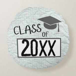 Graduating Class of 2025 Round Cushion