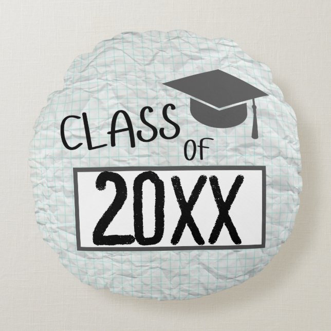 Graduating Class of 2025 Round Cushion (Front)