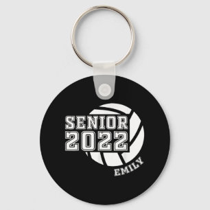Graduating Class of  Senior Volleyball Team Player Key Ring