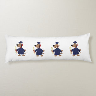 Graduating dog clipart body cushion
