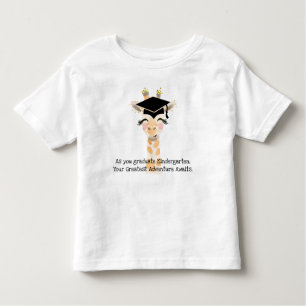 Graduating Giraffe Jersey T-Shirt