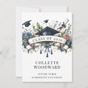 Graduating Nurse  Invitation