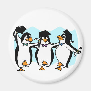 Graduating Penguins Magnet