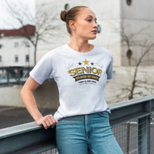 Graduating Senior Stars Tri-Blend Shirt