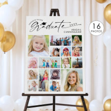 Graduation 16 Photo Collage Script Graduate