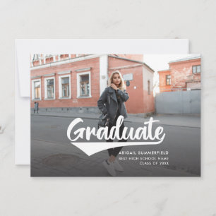 Graduation 2024 Modern Photo Graduate Announcement