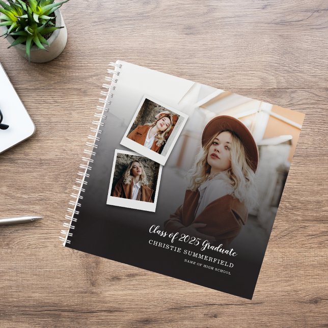 Graduation 2024 Photo Collage Script Guest Book  (Graduation 2025 Photo Collage Script Guest Book)