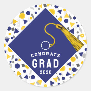 Graduation 2025 Classic Round Sticker