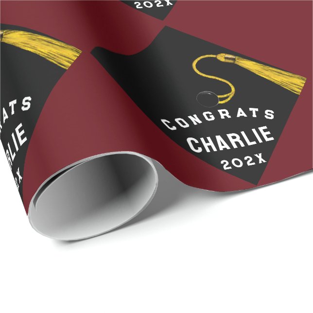 Graduation 2025 Gift Wrapping Paper (Roll Corner)