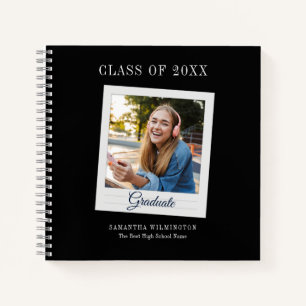 Graduation 2025 Grad Photo Script Guest Notebook