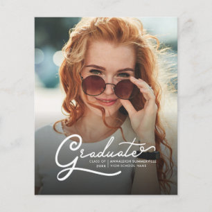 Graduation 2025 Grad Photos Party Invitation