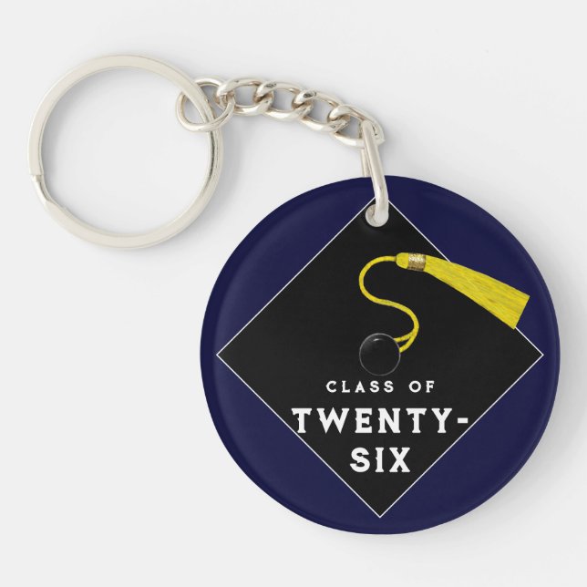 Graduation 2025 Keepsake Gift Key Ring (Front)