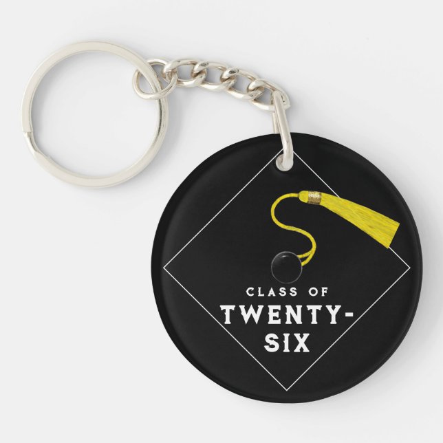 Graduation 2025 Keepsake Gift Key Ring (Front)