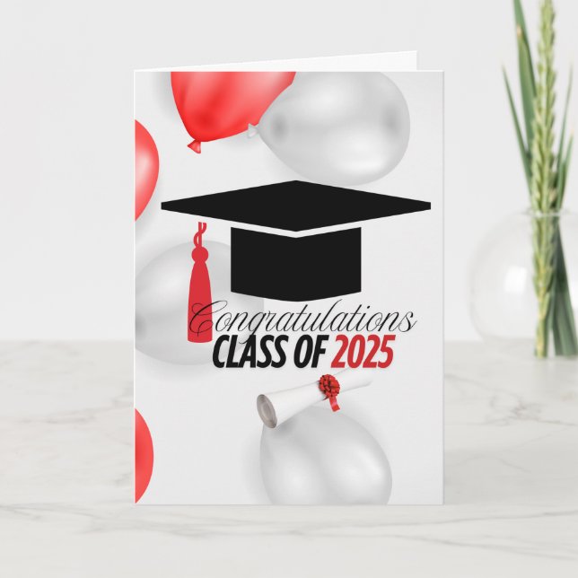 Graduation 2025 (Matthew 5:16)  Card (Front)