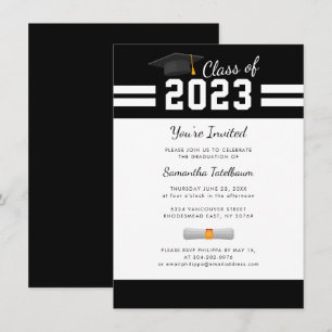 Graduation 2025 Modern Grad Party Invitation