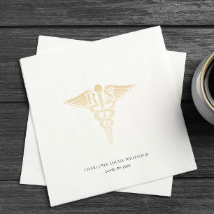 Graduation 2025 Nurse Pinning Party Paper Napkin