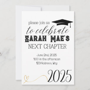 Graduation 2025 Party Invitation