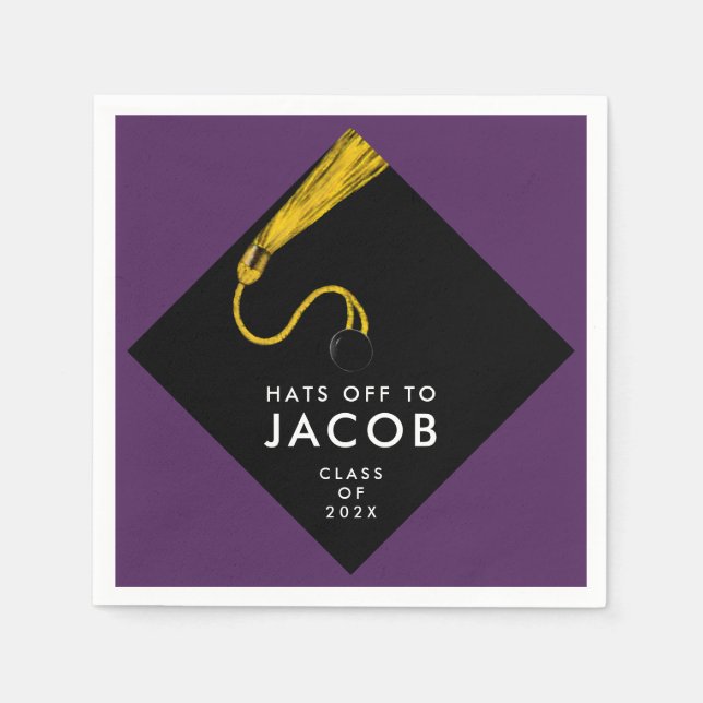Graduation 2025 Party Napkin (Front)