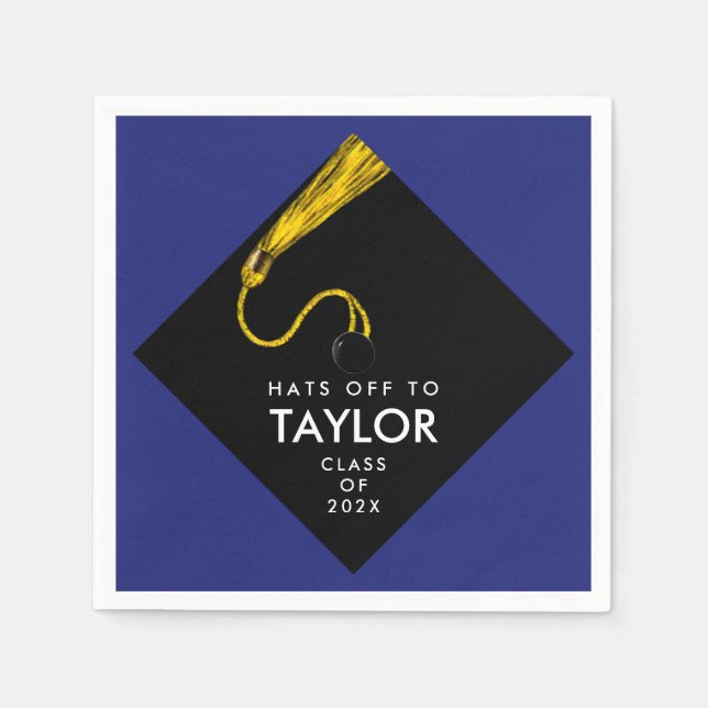 Graduation 2025 Party Napkin (Front)