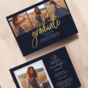 Graduation 2025 Photo Collage Announcement