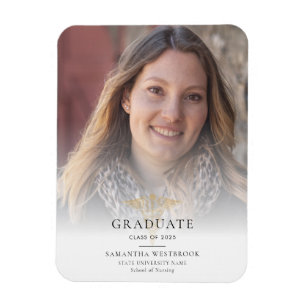 Graduation 2025 Photo Nursing Pinning Grad Magnet