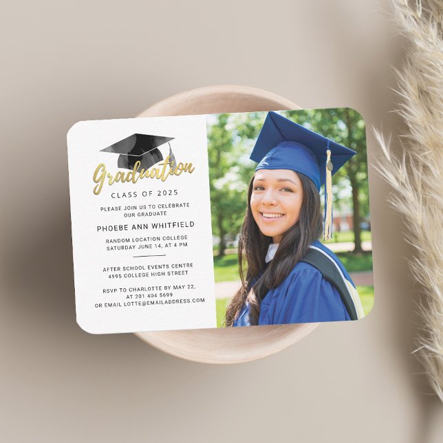 Graduation 2025 Photo Party Invitation (Graduation 2025 Photo Party Invitation)