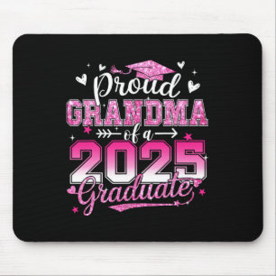 Graduation 2025 Proud Grandma Of 2025 Graduate Flo Mouse Pad