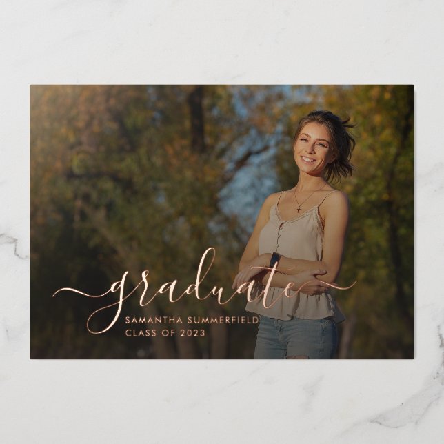 Graduation 2025 Script Grad Photos Announcement (Front)