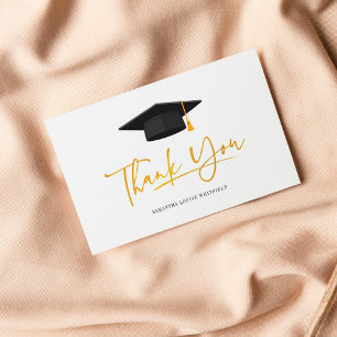 Graduation 2025 Script Grad Thank You Script Card
