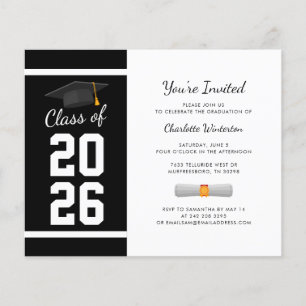 Graduation 2026 Grad Party Invitation
