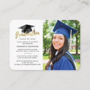 Graduation 2026 Grad Photo Mini Party Invitation