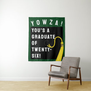 Graduation 2026 Photo Backdrop Tapestry