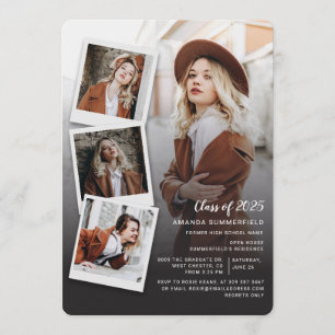Graduation 2026 Photo Collage Grad Party Invitation
