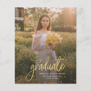 Graduation 2026 Photo Grad Open House Invitation