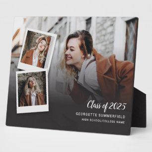Graduation 2026 Photo Script Modern Keepsake Plaque