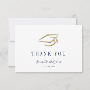 Graduation 2026 Simple Thank You Card