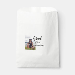 Graduation add name class of 20xx congrats add pho favour bag