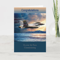 Graduation Air Force Commissioning, F 18