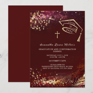 Graduation and Confirmation Dinner Invitation