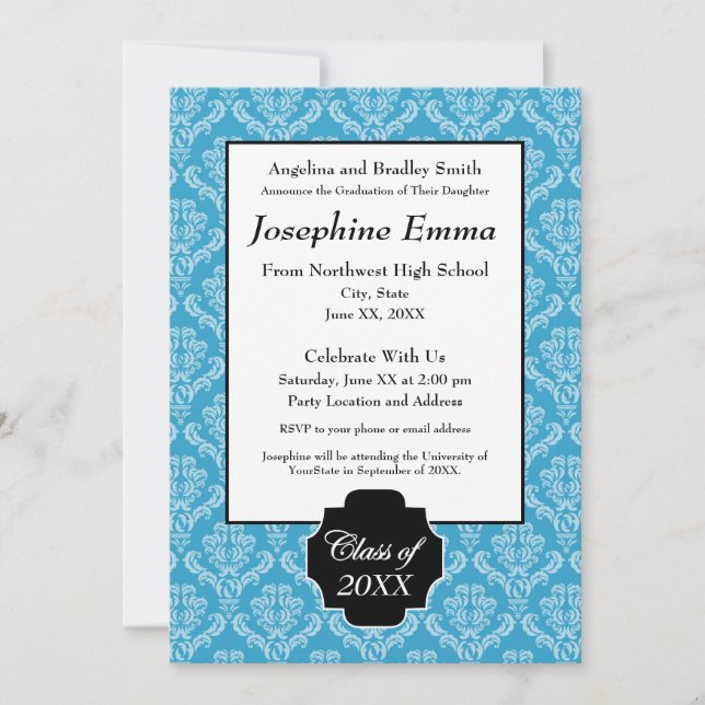 Graduation Annoucement and Invitation (Front)