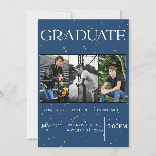 graduation announcement  (Front)